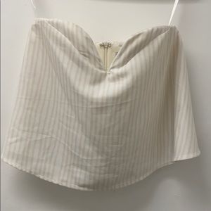 Sabo skirt strapless top